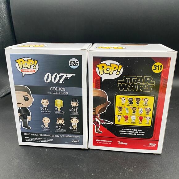 2Funko Pops Odd Job / ZORII BLISS (C2) - Picture 2 of 7